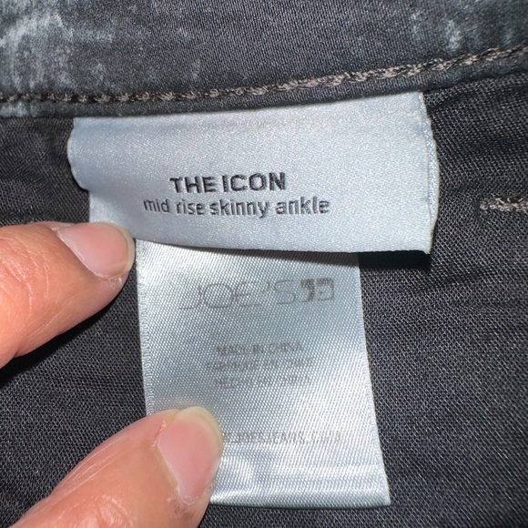 Joe's Jeans Dark Gray Skinny Jeans - Picture 6 of 6